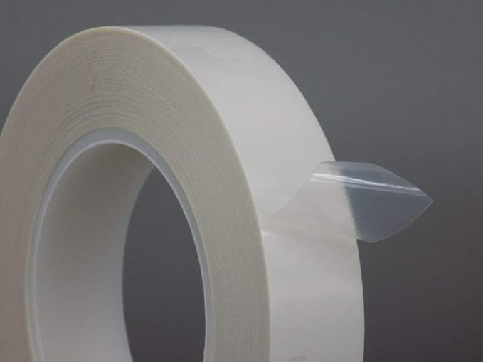 WOD SPT7A UHMW Polyethylene Transparent Film Slick Tape, 3 inch x 36 yd. Aggressive Adhesive - Ideal For Squeak Reduction, Drawers, and Bearings