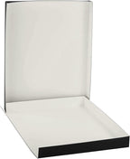 Lineco Museum Archival Storage Box, 11.75x15.25x1.5 in. Drop Front Design. Acid-Free with Metal Edge. Organize Photos, Pictures, Prints, Documents, Crafts, DIY. Black, 1 Pack