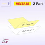 NextDayLabels - Superior Carbon-less NCR, Pre Collated Paper, 500 Sheets Per Pack (8-1/2" x 11" 2 Part Reverse, #5887)