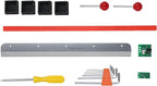 VEVOR Electric Hydraulic Paper Cutter, Heavy Duty Paper Cutter Machine, 1.57 in / 40 mm Cutting Thickness, 18 in / 457.2 mm Cutting Width, Industrial Paper Trimmer with Button Control
