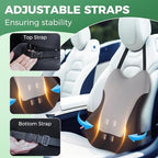 Lumbar Support Pillow for Office Chair Car, Gaming Chair Lower Back Pain Relief Memory Foam Cushion with 3D Soft Cover Enhance Your Driving Comfort Ergonomic Orthopedic Car Back Rest,Stocking Stuffers