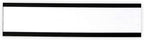 SmartSign Magnetic 'C' Channel Label Holders for Metal Racks and Shelves | 1" x 4" Pack of 25