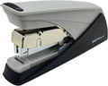 INOZTO Easy-Flat Stapler: Effortlessly Staple 20-25 Sheets with 50% Less Force Features Flat Clinch tech, Anti-Slip Base & Custom Logo Option Durable Steel/ABS Design (Black/White)