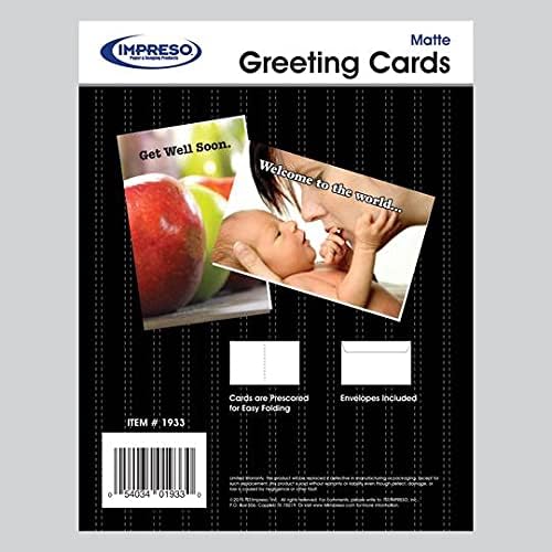 TST Greeting Cards 8.5x11, 96 bright, 100 Cards per pack