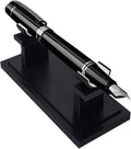 Fountain Pen Holder for Desk | Vintage Acrylic & Metal Organizer Stand | Pencil Holder for Table and Office Pen Holder for Desk Display