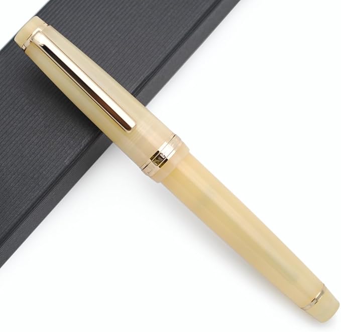 JINHAO 82 Fountain Pen (Tender Yellow,Fine Nib 0.5mm)
