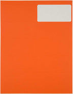 JAM PAPER Shipping Address Labels - Standard Mailing - 2 x 4 - Orange - 120/Pack