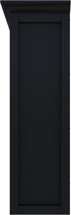 OSCHF Cube Storage Bookcase with Base - Wooden 3 Tiers Floor Standing Open Shelf Cabinet for Home and Office, 9-Cube Lattice Bookshelf, Black