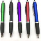HEYZARDA Personalized Pens with Name Text Icon Logo Engraved for Business Office Custom Ballpoint Pen 50 100 Pcs Optional, Red