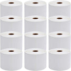 MFLABEL 4x6 Direct Thermal Shipping Labels - 40 Rolls of 450 Labels/Roll, Compatible with Zebra 2844/ZP450/ZP500/ZP505, USPS/FedEx/UPS/Amazon Shipping, Smudge-Resistant & Permanent Adhesive