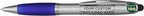 DISCOUNT PROMOS Custom Stylus Ballpoint Pens Set of 100, Personalized Bulk Pack - Black Ink, Great for Office, School, Business, Tradeshows, Events - Blue