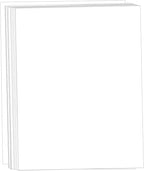 White Cardstock 8.5x11, Creebe 50 Sheets 65lb Card Stock Printer Paper 8.5 x 11 White Paper for Cards Making, Office Printing, Art, Crafts