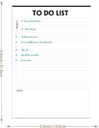 Nokingo (3 Packs) To Do List Notepad - 50 Sheets/Pad, Total 150 Sheets, To Do List Pad with Check List Organizing, Tear Off, Simple Script, College Ruled To Do Planner for Daily Task, 8.5"x11"