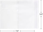 iMailer - 200 Pack 7.5"x 5.5" Packing List Envelopes -Resealable Adhesive Plastic Pouches for Shipping Labels and Document