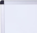 VIZ-PRO Large Magnetic Dry Erase White Board for Wall, 72 X 40 inches, Pack of 2, Aluminum Framed Whiteboard with Marker Tray for School Office Home