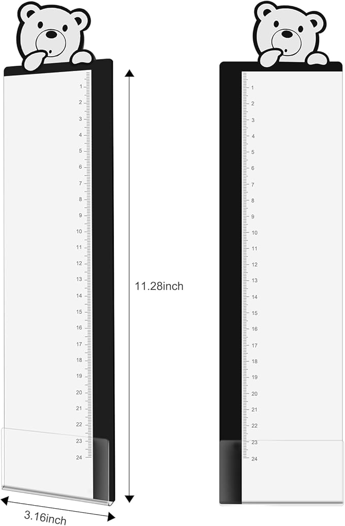 Office Desk Accessories 2pcs Multifunction Computer Monitor Memo Board - Transparent Computer Side Panel Memo Creative Monitor Side Panel Suitable for Office Home Desktop