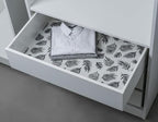 Leaf Shelf Liner for Kitchen Cabinets Non-Adhesive Drawer Liner Non-Slip Refrigerator Liner Waterproof Fridge Pad Cupboard Mat