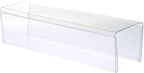Source One Deluxe Clear Acrylic Cubicle Sign Holder & Name Plates 3 Sizes Available (2 1/4 Inch Hook, Name Plate Double Sided)