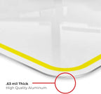 Personalized Custom Customize for Office, Business, Workplace, Home, Airbnb, Delivery Yellow Sign, 18x24 Inches, Rust Free .063 Aluminum, Fade Resistant, Made in USA by Sigo Signs