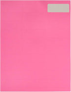 JAM PAPER Return Address Labels - Standard Mailing - 1 x 2 5/8 - Ultra Pink - 120 Shipping Labels/Pack