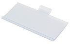 Plastic Label Holders 3" - Ultra Clear Easy Clip Design - Pack of 100