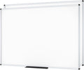 VIZ-PRO Large Magnetic Dry Erase White Board for Wall, 96 X 48 inches, Pack of 2, 8' x 4' Aluminum Framed Whiteboard with Marker Tray for School Office Home