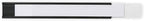 SmartSign Magnetic 'C' Channel Label Holders for Metal Racks and Shelves | 0.5" x 4" Pack of 25