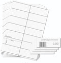 OfficeGear Shelf Edge Labels (350 Pack) 38x105mm Custom Printable A4 Card for Retail Barcodes, Price Stickers, Product Info with Template