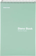 Mintra Office Steno Books - (Pastel 8PK - Lavender, Sage, Salmon, Spring Pink) - Poly Cover, Narrow Ruled Paper, 6" x 9", 100 sheets for Writing Notes for school, office, 6x9 steno notepad, top bound spiral (8 PACK)