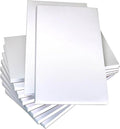 NextDayLabels Note Pads - 10 Pack of 50 Sheet Pads (3 x 5 Inches, White, Minimalist Style)