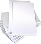 NextDayLabels Note Pads - 10 Pack of 50 Sheet Pads (3 x 5 Inches, White, Minimalist Style)