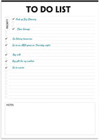 Nokingo (3 Packs) To Do List Notepad - 50 Sheets/Pad, Total 150 Sheets, To Do List Pad with Check List Organizing, Tear Off, Simple Script, College Ruled To Do Planner for Daily Task, 8.5"x11"
