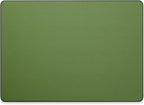 Jotsome Leather Desk Pad Mat, Non-Slip Desk Blotter Pad - Desk Protector for Office, Home, Lap Desk, Laptop, and Desktop, Gift for The Holidays (Forest Green, 17" x 12")
