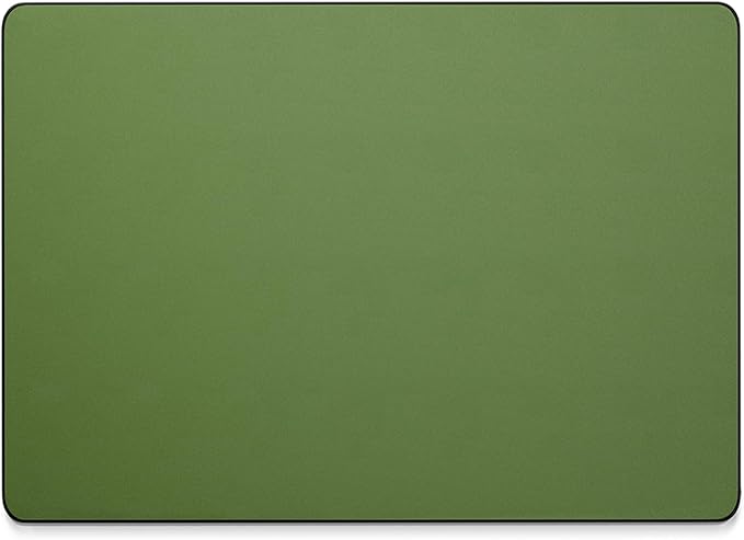 Jotsome Leather Desk Pad Mat, Non-Slip Desk Blotter Pad - Desk Protector for Office, Home, Lap Desk, Laptop, and Desktop, Gift for The Holidays (Forest Green, 17" x 12")