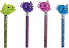 Raymond Geddes Axolotl Pencil Top Erasers (Pack of 24)