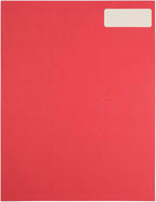 JAM PAPER Return Address Labels - Standard Mailing - 1 x 2 5/8 - Red - 120 Shipping Labels/Pack