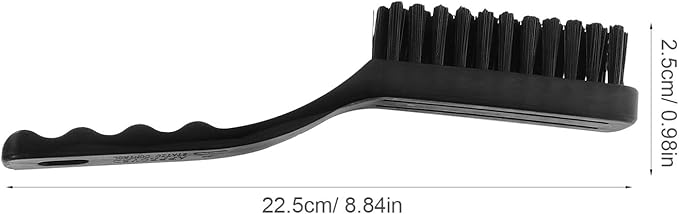 FUOYLOO 10Pcs Anti-Static Brush Set for Laptop and Computer Keyboard Cleaning, Multi-Purpose PCB Dust Removal Kit with Straight Handle, Electronics Cleaning Accessories for Office and Home