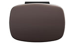 Garvee 13 gal / 50 L Metal Kitchen Trash Can with Lid, Large Rustproof Garbage Can for Kitchen, Step-on Trash Bin with Inner Bucket, Rear Handle, Soft Close Lid, Brown