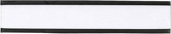SmartSign Pack of 25 Magnetic 'C' Channel Label Holders | 0.5" x 3"