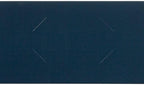JAM PAPER Laminated Two Pocket Glossy Folders - Navy Blue - 3/Pack