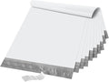 Fuxury Poly Mailers Large 19x24 Inch 100 Pack,Self Adhesive Shipping Bags for Clothing,Heavy Duty Shipping Envelopes Mailers Poly Package Bags for Small Business,Flexible Mailing Bags White