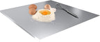KORVOS Stainless Steel Cutting Boards for Kitchen, Food Grade 304 Stainless Steel Cutting Board with Lip, Metal Prep Board for Meat Fruits & Baking, 15.7" x 19.7"