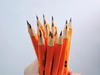 S & E TEACHER'S EDITION 600PCS 4'' Golf Pencils Pre-sharpened, Break-Resistant Lead No. 2 Half Pencils with Eraser Tops, 2 HB pencil, Back to school, 600/Box.