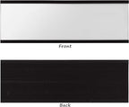 Realth C Channel Magnetic Label Holders 50 Pack 1'' x 4'' with Paper Inserts and Clear Plastic Protectors, Magnetic Data Card Holders File Cabinet Labels for Metal Racks and Shelves