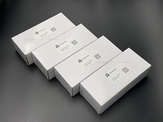 Avanternity's Staple Refills, Compatible with Panasonic FQ-SS32 Staples (Pack of 4 Boxes)