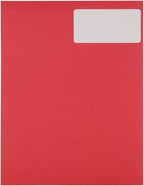 JAM PAPER Shipping Address Labels - Standard Mailing - 2 x 4 - Red - 120/Pack