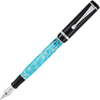 Conklin Duragraph Fountain Pen Turquoise Nights - Medium Nib, Elegant Writing Instrument with Vibrant Turquoise Finish