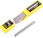 Gomake 9mm Utility Knife Replacement Blades, Snap Off Blades for 9MM Universal Art Knife,Stainless Steel Blades Use in Office, Home, Arts, Crafts - 100PCS