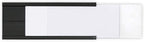 SmartSign Magnetic 'C' Channel Label Holders for Metal Racks and Shelves | 0.75" x 2" Pack of 25
