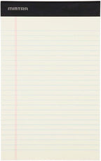Mintra Office Legal Pads, ((Basic 6pk - (Pastel Set #2), 5in x 8in, Narrow Ruled))